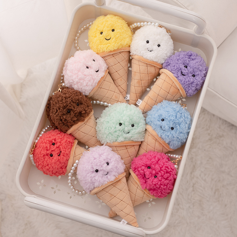 Food Snacks Gifts - Simpatico cartone animato gelato peluche ripiene