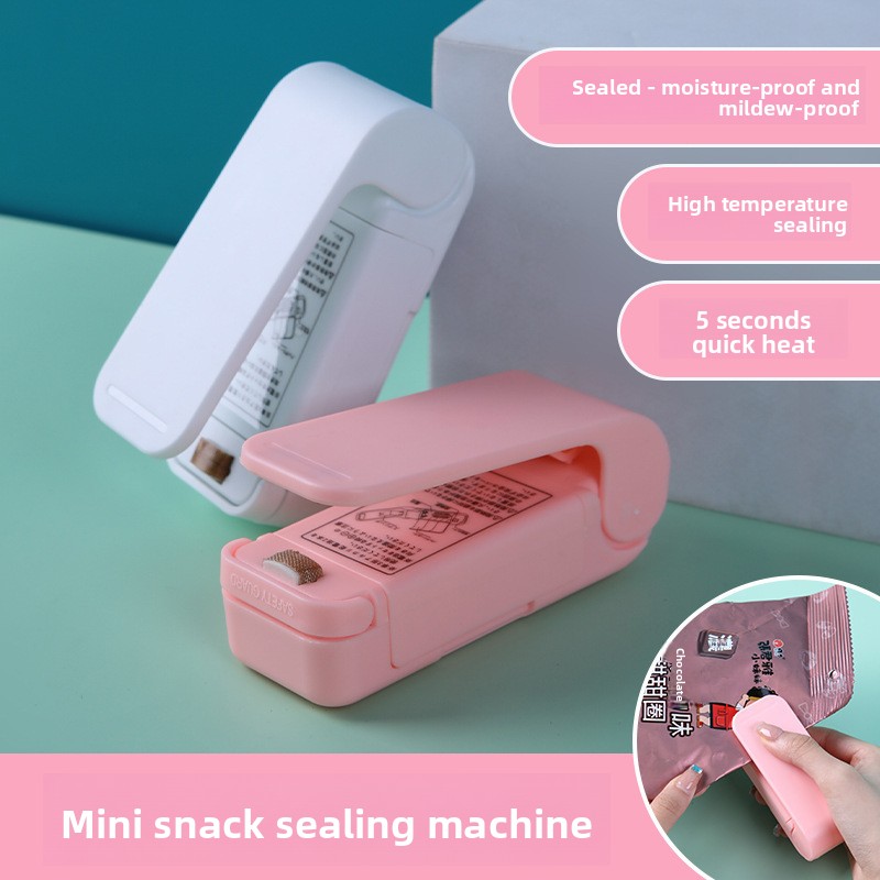 Food Packed Snacks - Macchina Sottovuoto Portatile Mini per Alimenti,
