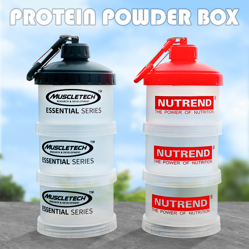 Protein Bar Box - Scatola per proteine in polvere portatile