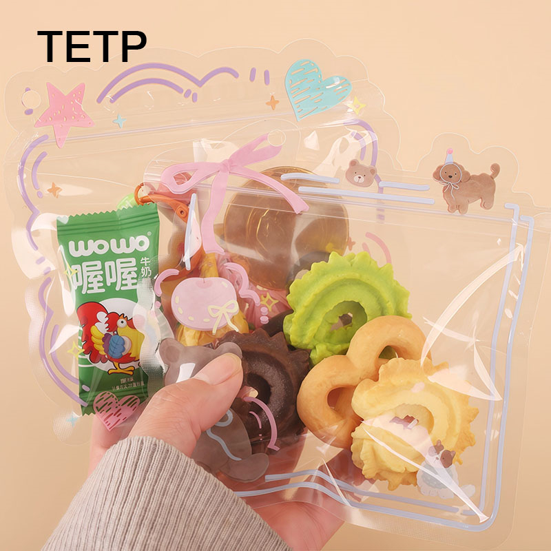 Food Snacks Gifts - TETP 100 Pezzi Sacchetti Trasparenti con