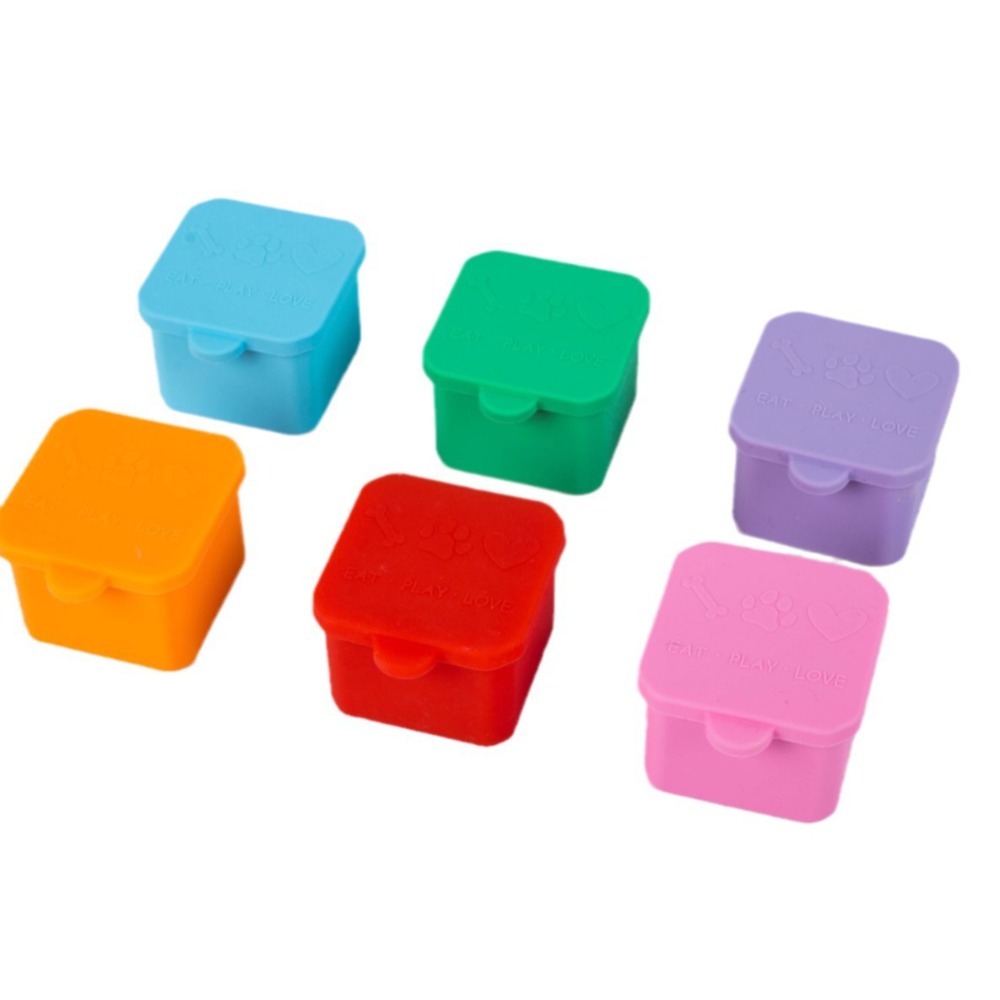 Food Snacks Distribution - 1/3 Pezzi Pratici Contenitori in Silicone