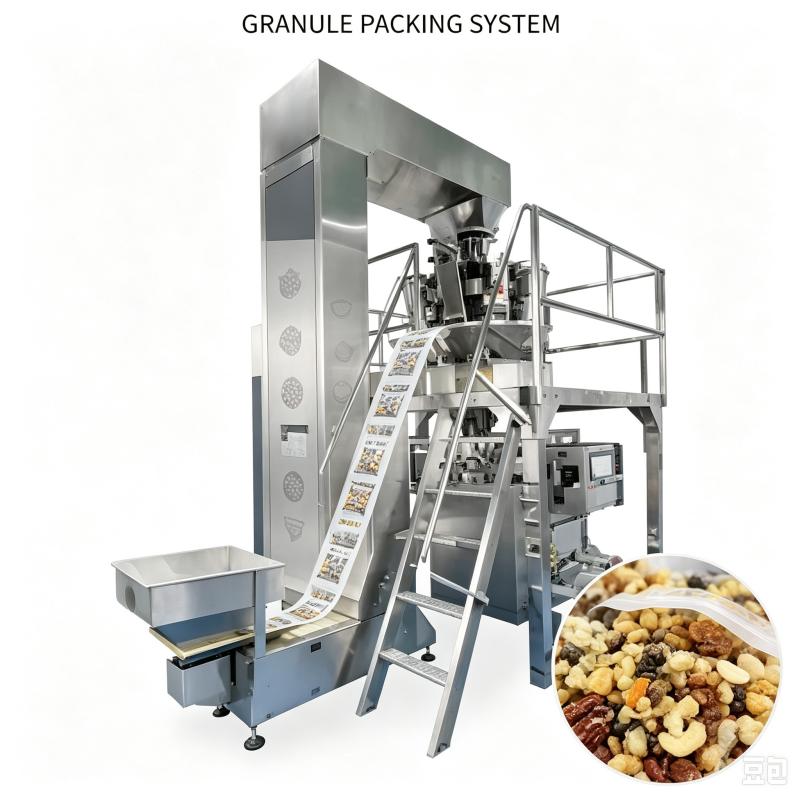 Food Packed Snacks - Macchina Automatica per il Confezionamento di