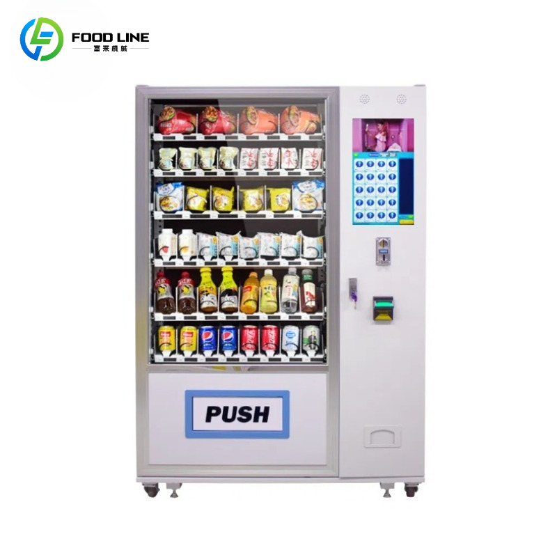 Food Drink Snacks - Distributore Automatico Personalizzato con Schermo Touch