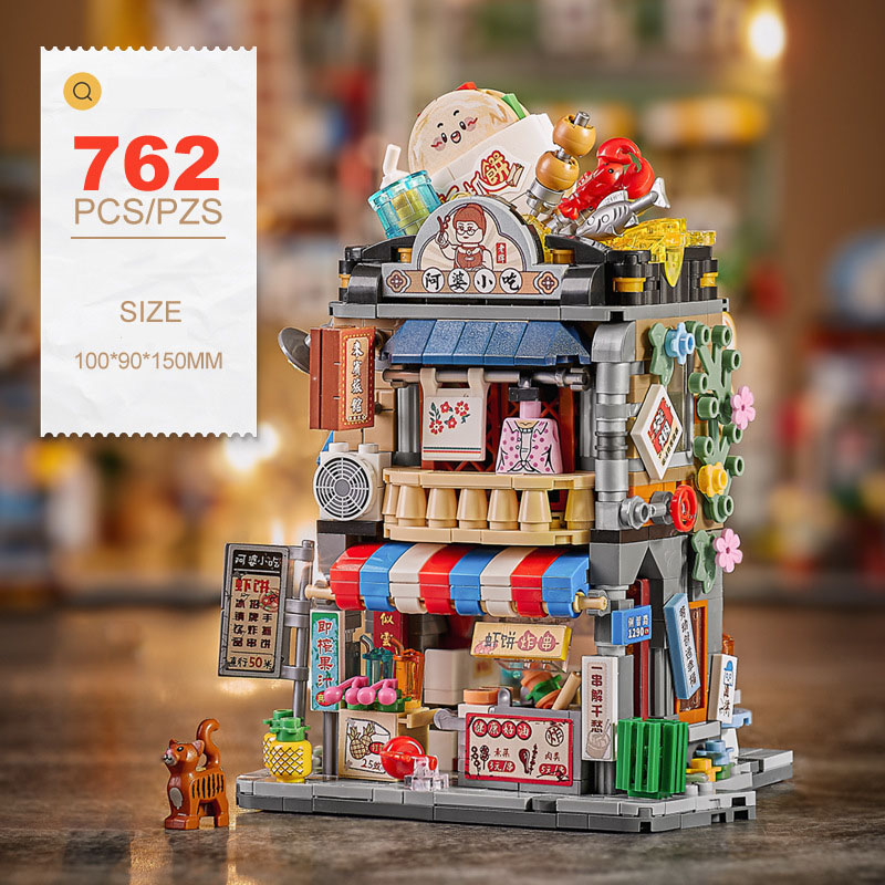 Mini Blocchi da Costruzione co - Food City Snacks recensione e prezzo
