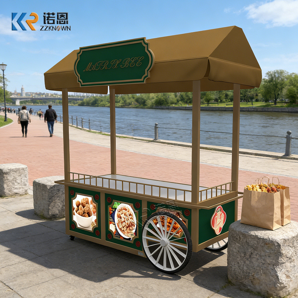 Elegante Chiosco Mobile per Al - Food City Snacks recensione e prezzo