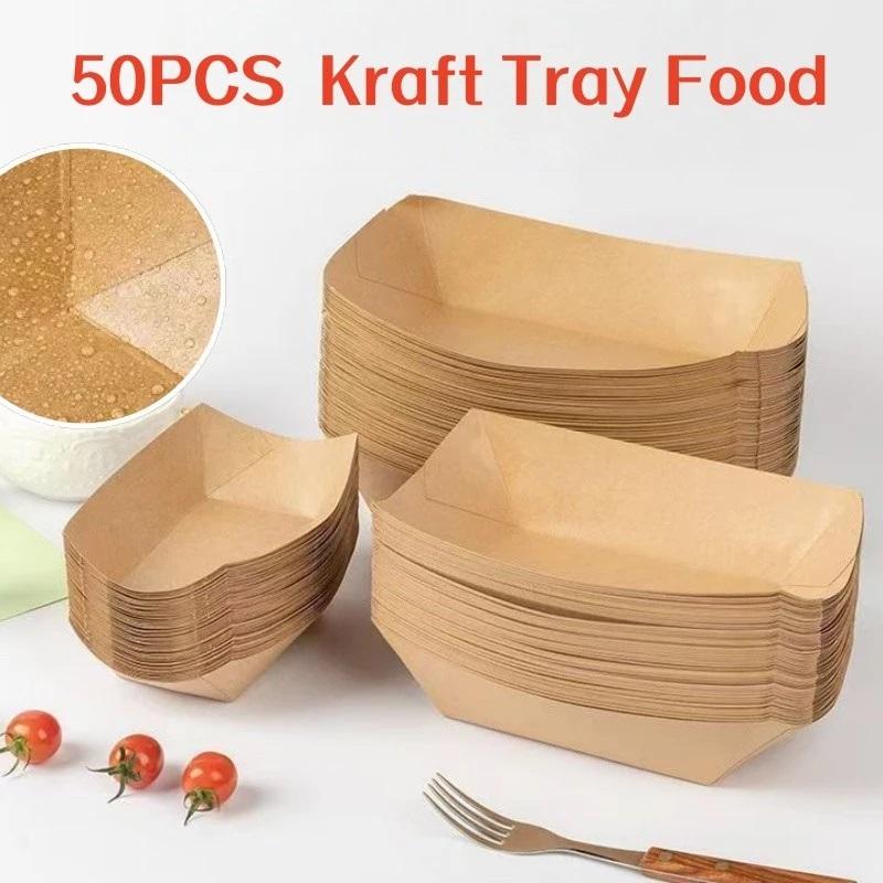 Vassoi a barca in carta kraft  - Food Packed Snacks recensione e prezzo