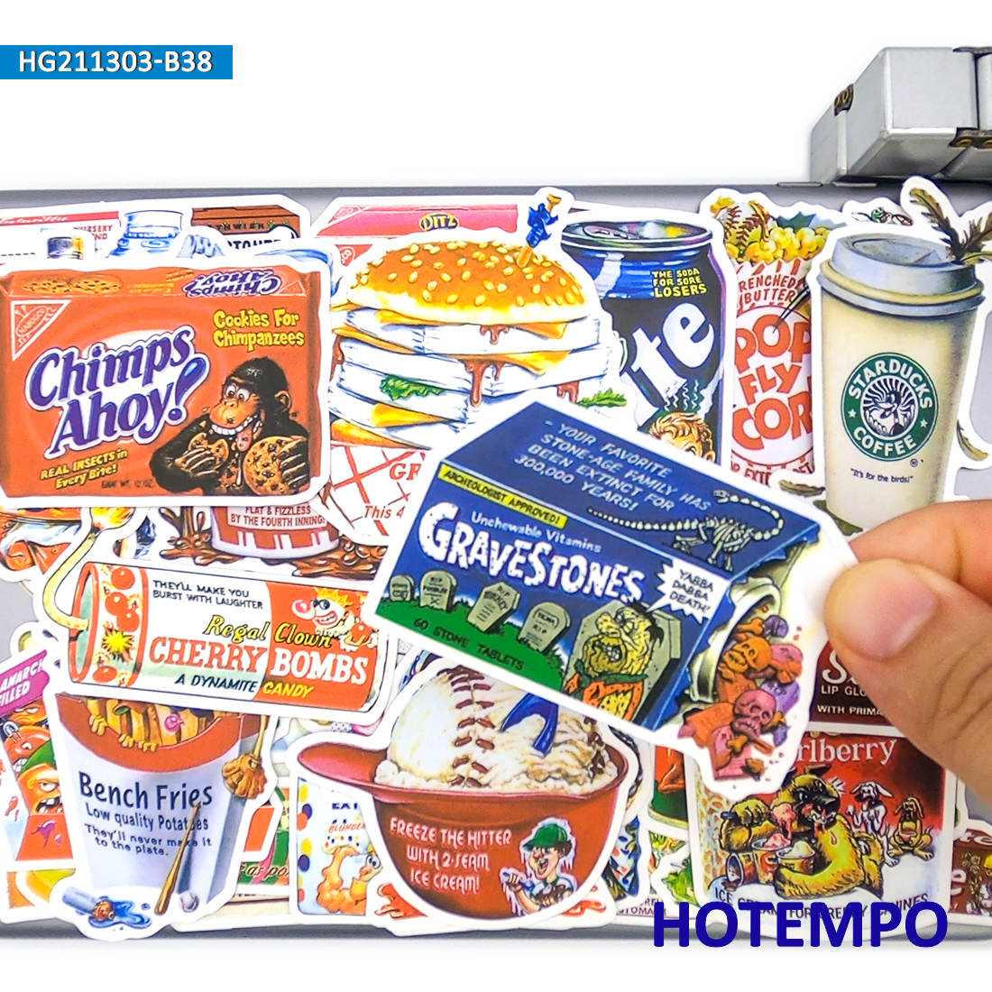 38 pezzi, Snack Bevande Adesiv - Food Packed Snacks recensione e prezzo