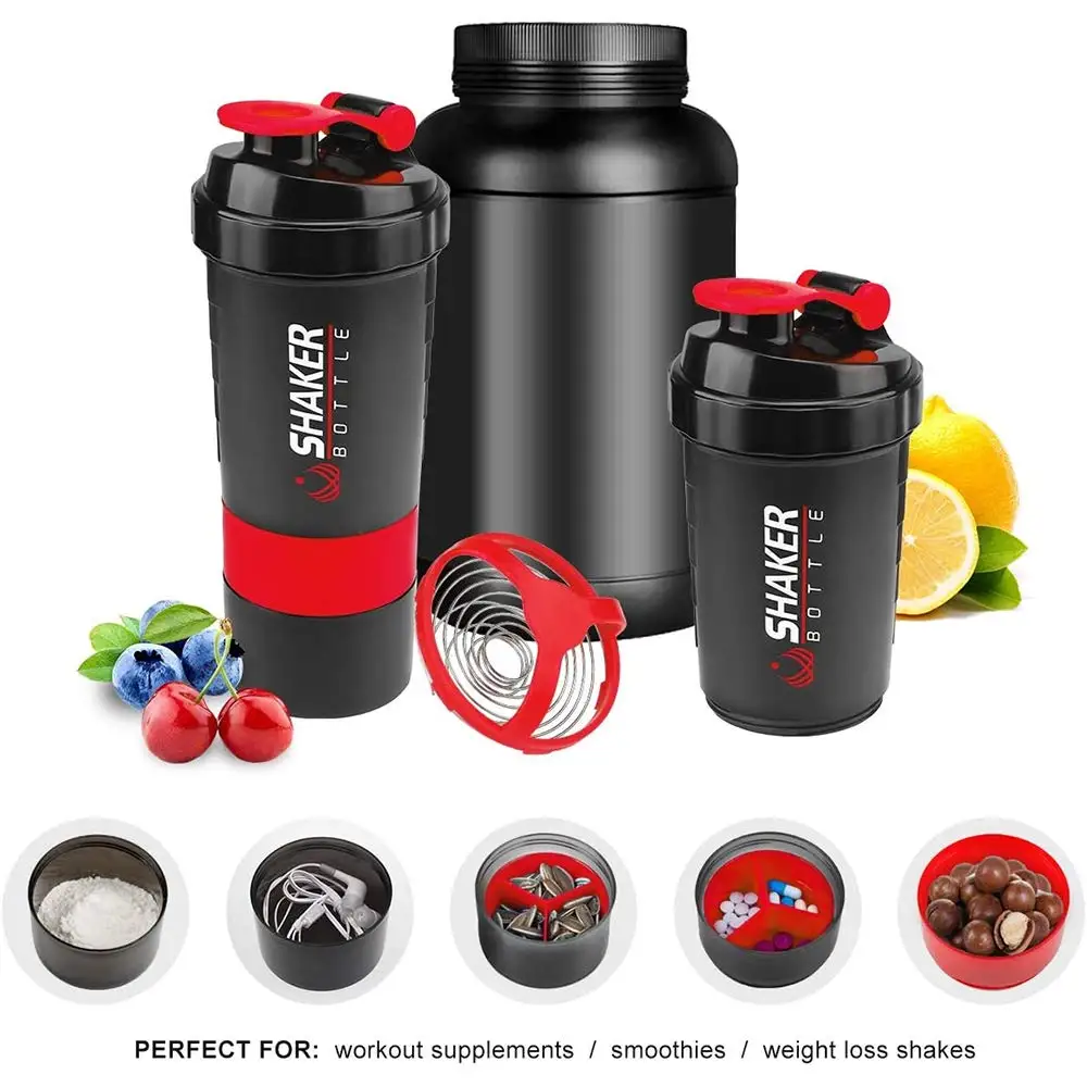 Shaker per polvere con bottigl - Protein Bar Box recensione e prezzo