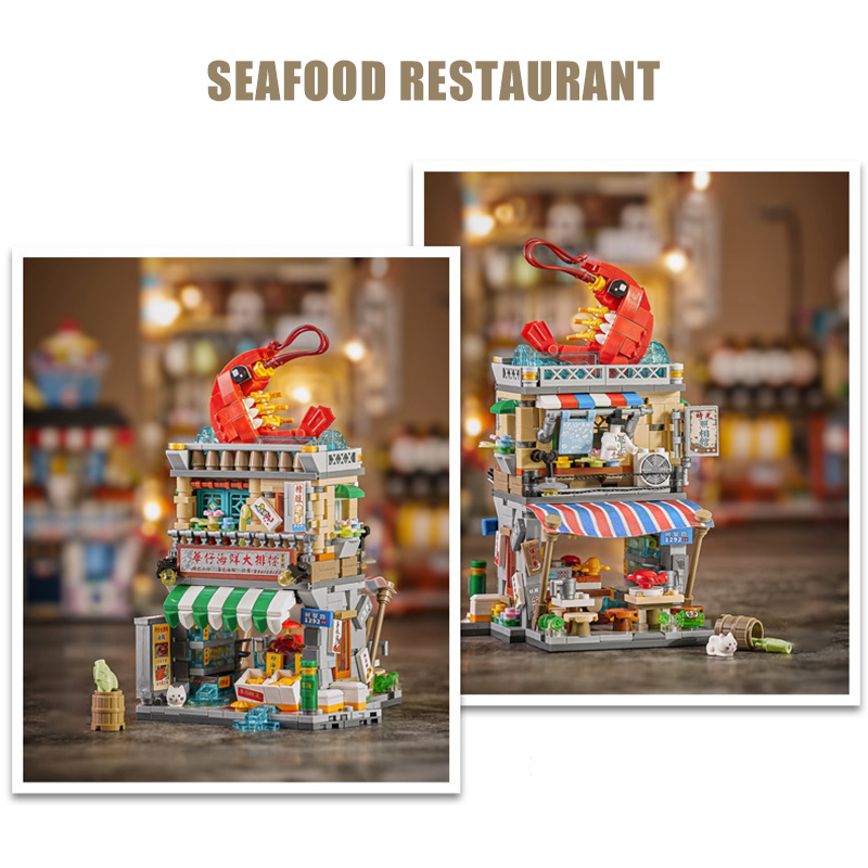 Città Hong Kong Retro Cibo Cor - Food City Snacks recensione e prezzo