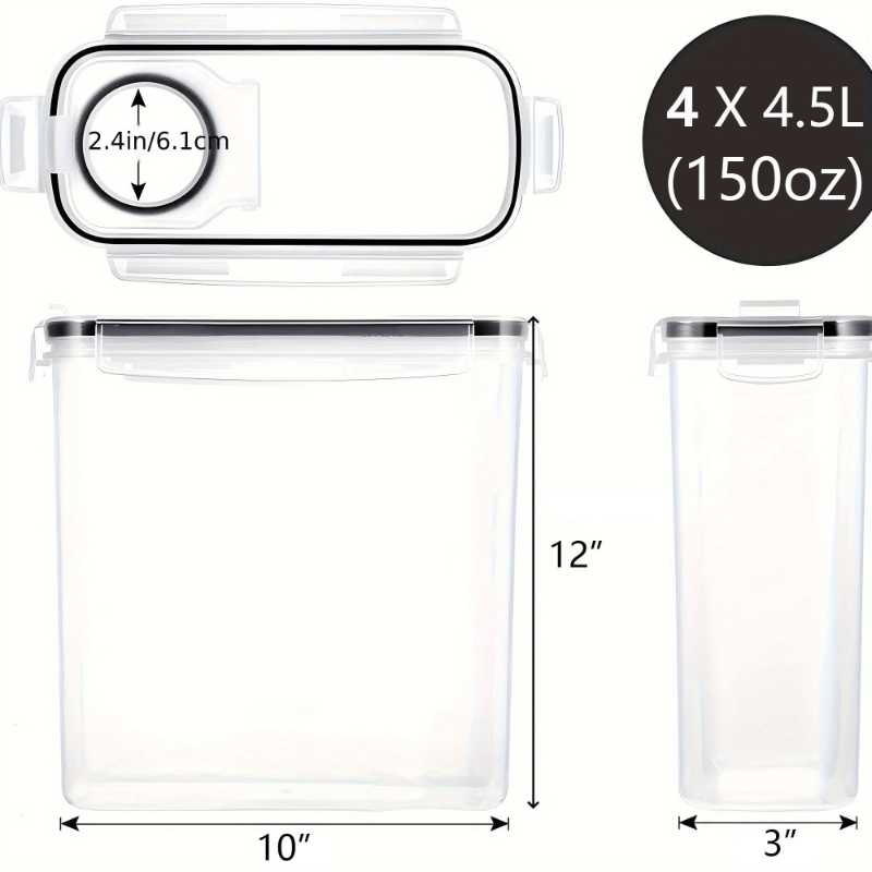 Set di 4 Contenitori Ermetici  - Food Packed Snacks recensione e prezzo
